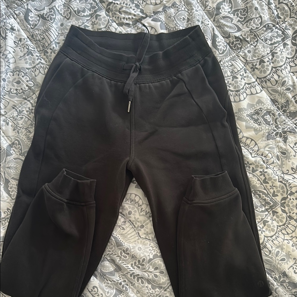 Lululemon Black Jogger Pants